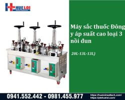 Máy sắc thuốc 3 nồi áp suất cao