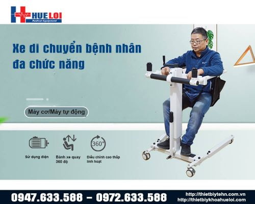 Xe lăn đa chức năng thế hệ mới