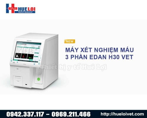 Máy xét nghiệm huyết học thú y 3 thành phần bạch cầu EDAN H30