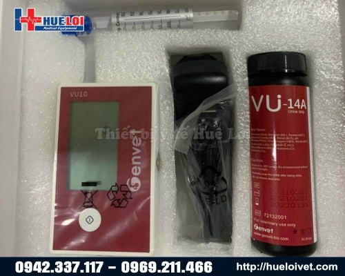 Máy xét nghiệm nước tiểu thú y giá rẻ GENVET VU10