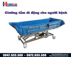 Giường tắm cho bệnh nhân 