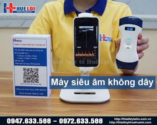 Máy siêu âm không dây kết nối điện thoại