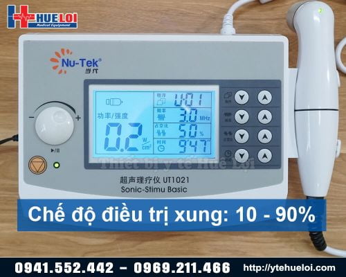 Máy siêu âm trị liệu cao cấp Nu-tek UT1021