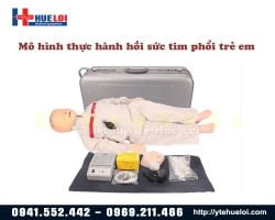 Mô hình thực hành cấp cứu ngưng tuần hoàn trẻ em