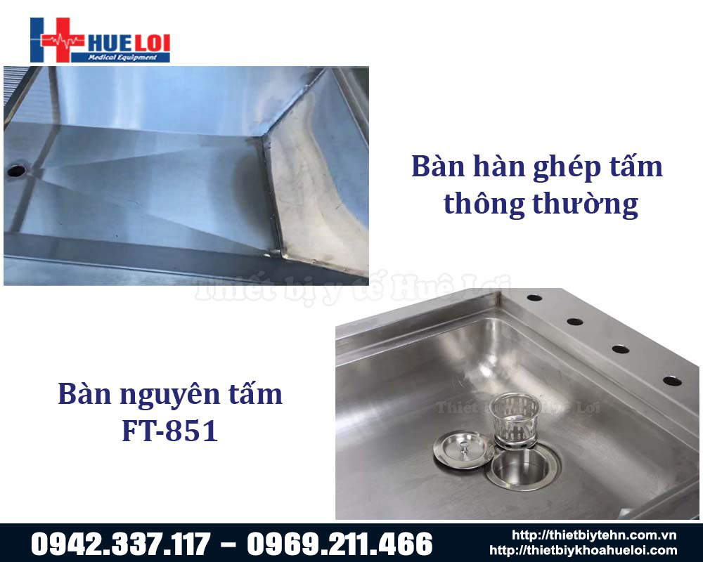 So sánh lòng bàn với mẫu phổ thông