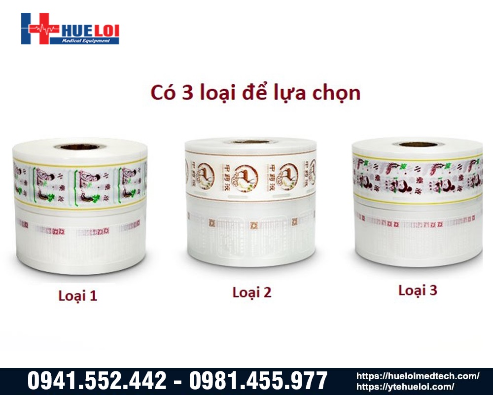 các loại cuộn màng dóng túi thuốc đông y