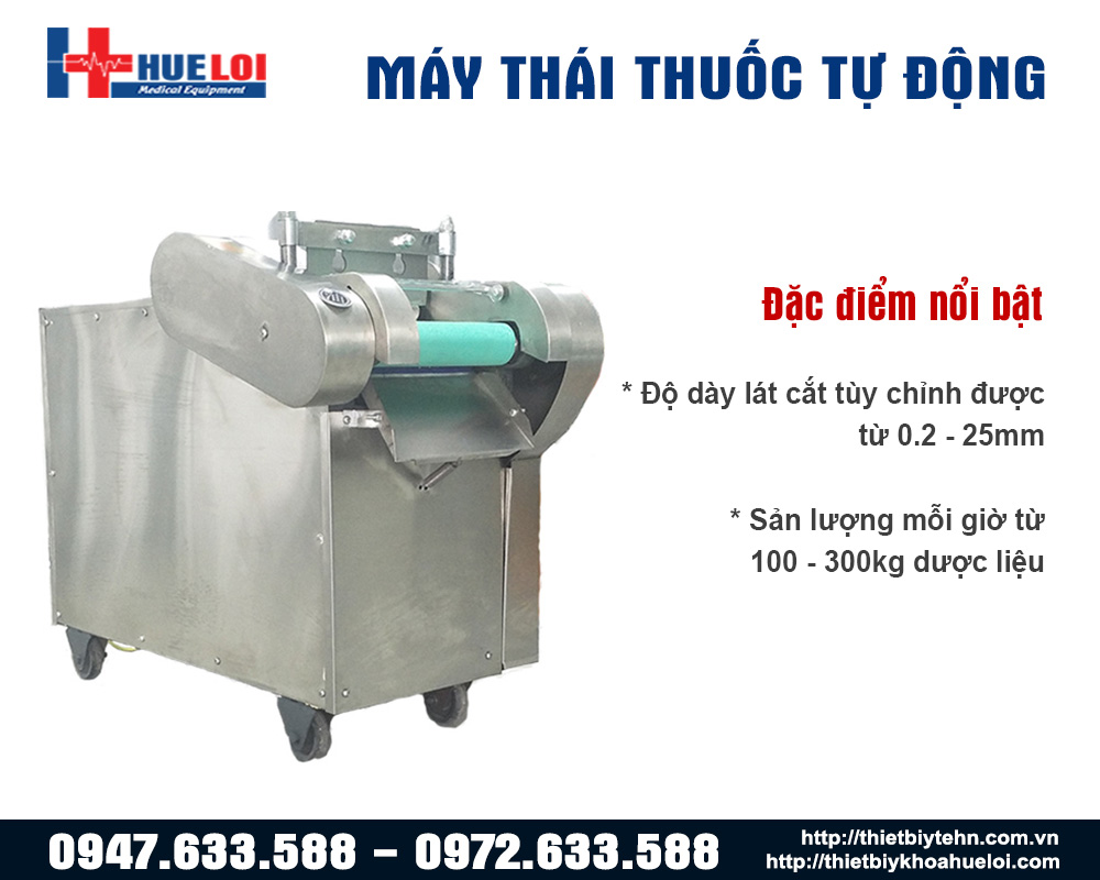 máy thái dược liệu