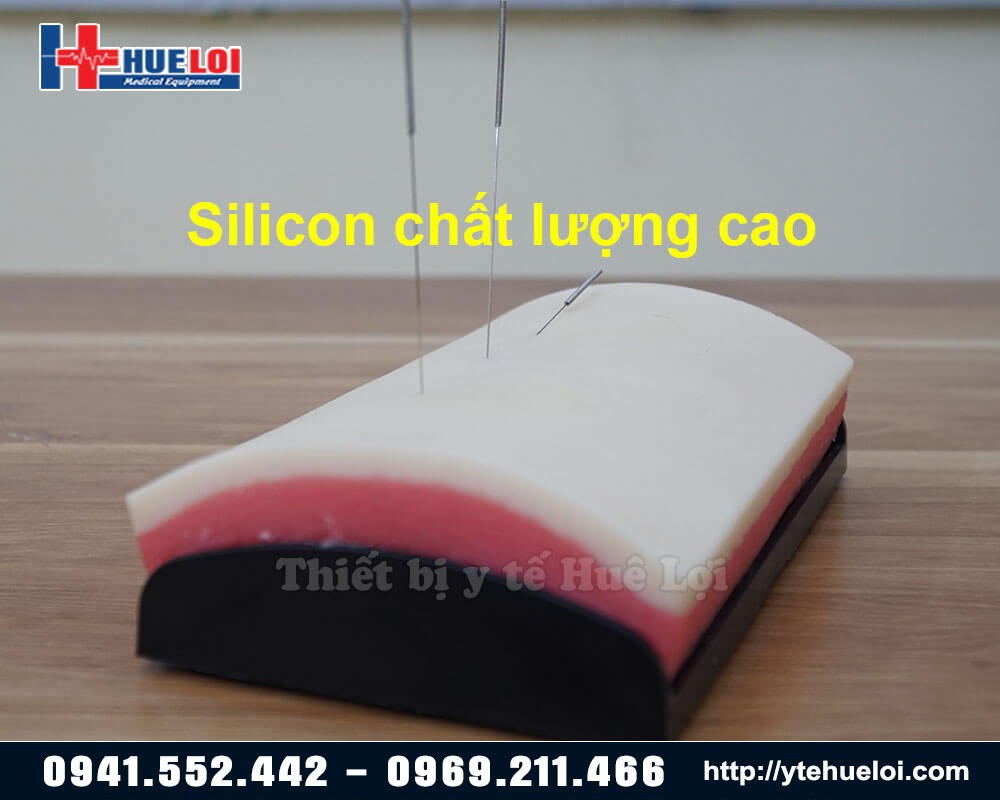 chất liệu mô hình châm cứu da người