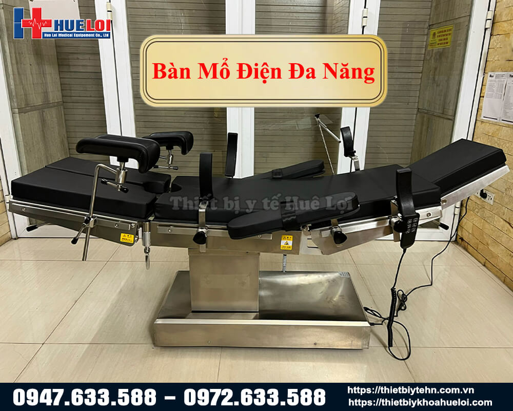 Bàn phẫu thuật điều khiển bằng điện