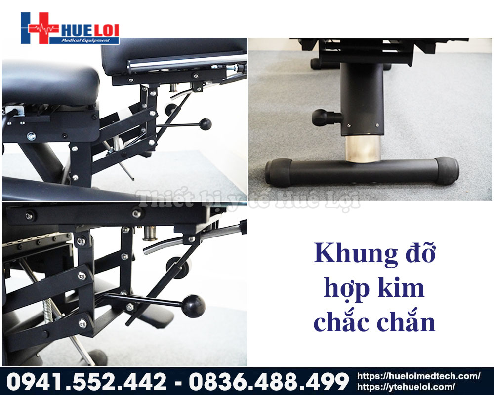 giường tác động cột sống nắn chỉnh bằng cơ