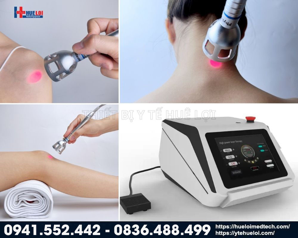 giảm đau với máy laser trị liệu