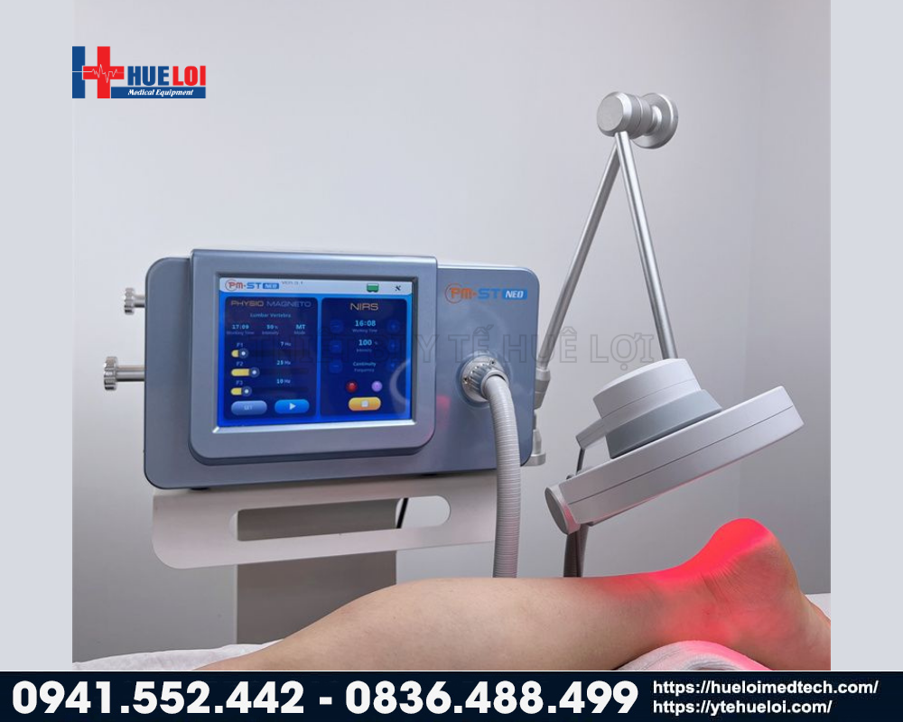 điều trị bệnh nhân với laser lạnh