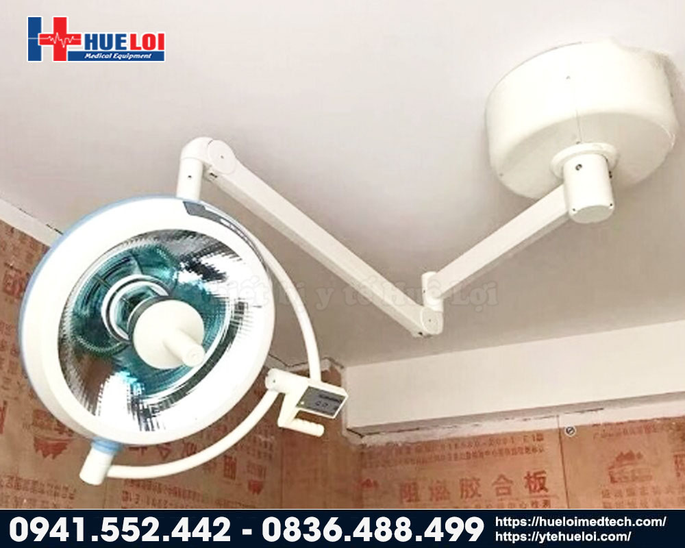 đèn mổ treo trần 1 nhánh halogen