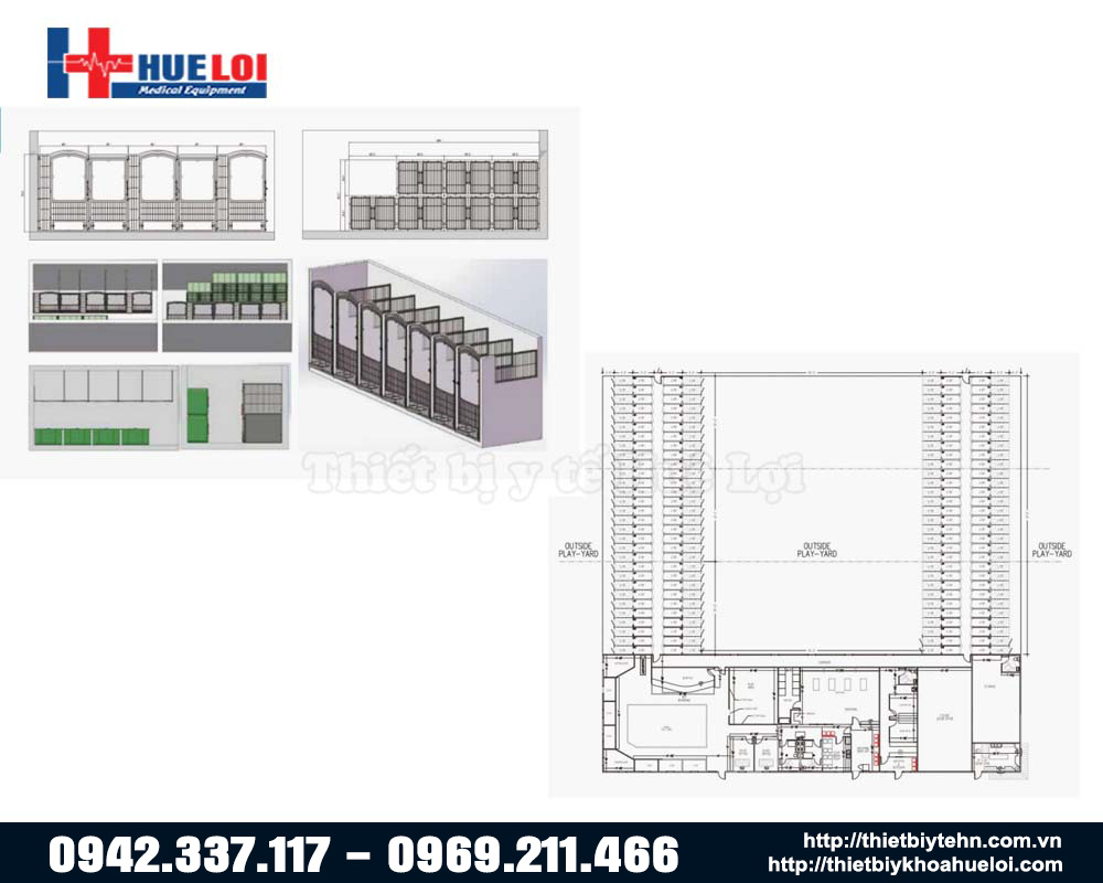 Xây dựng bệnh viện thú y - hệ thống ký gửi thú y