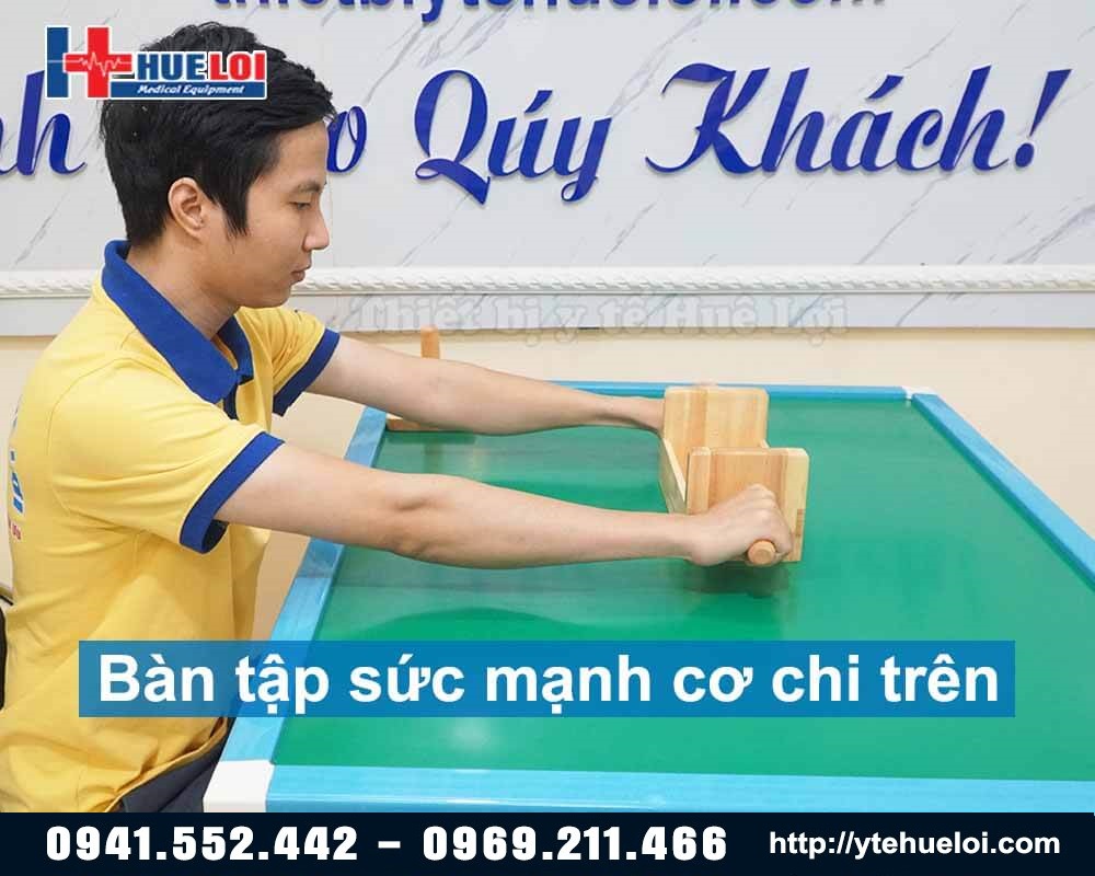 luyện tập sức mạnh cơ chĩ trên