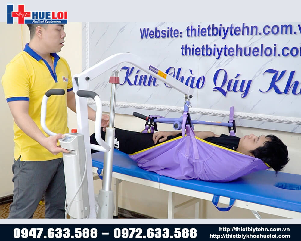 Máy nâng hạ bệnh nhân cao cấp