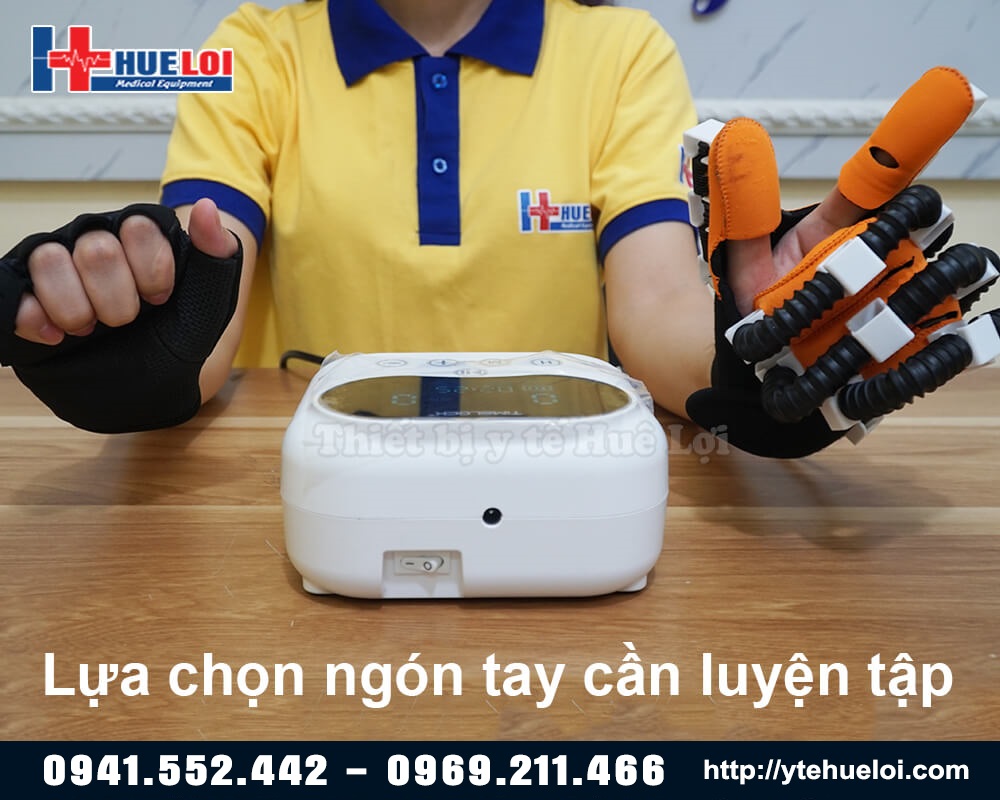 chế độ tập từng ngón găng tay phục hồi chức năng