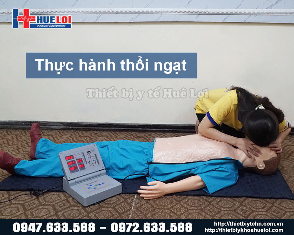 mo hình thực hành cấp cứu