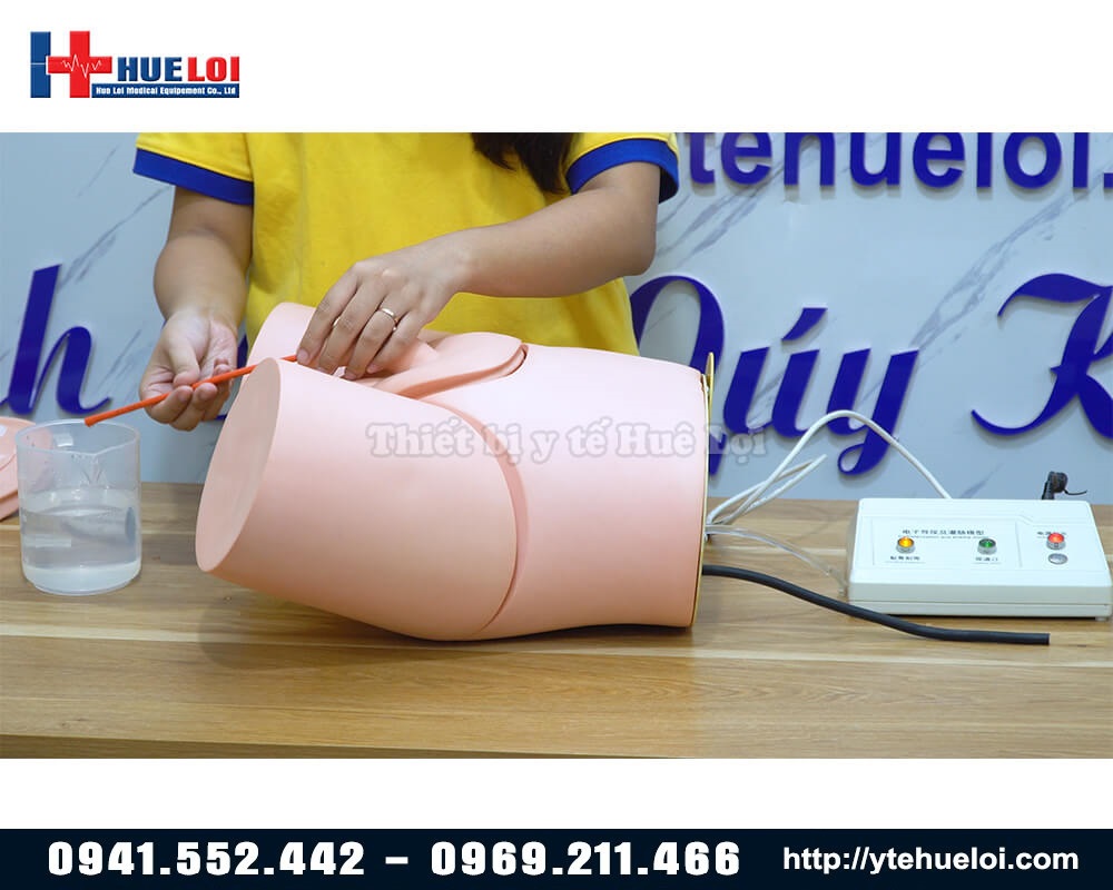 mô hình thực hành đặt sonde tiểu nữ